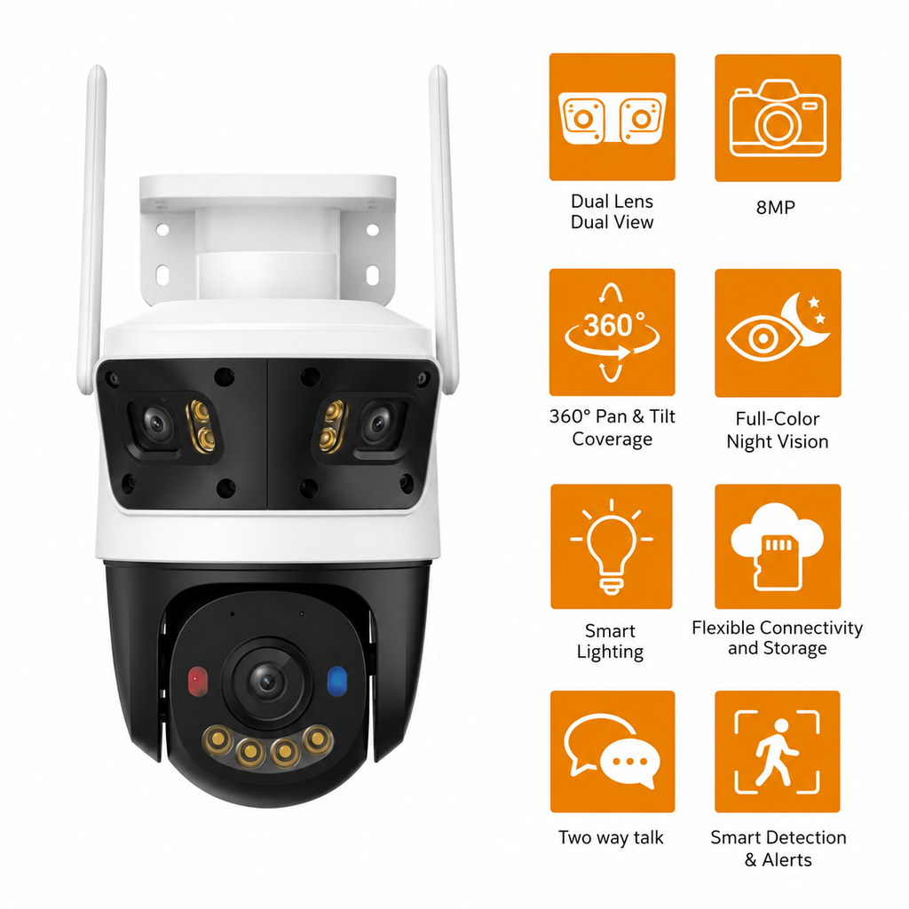 IMOU Cruiser Triple 11MP Outdoor PT Security Camera