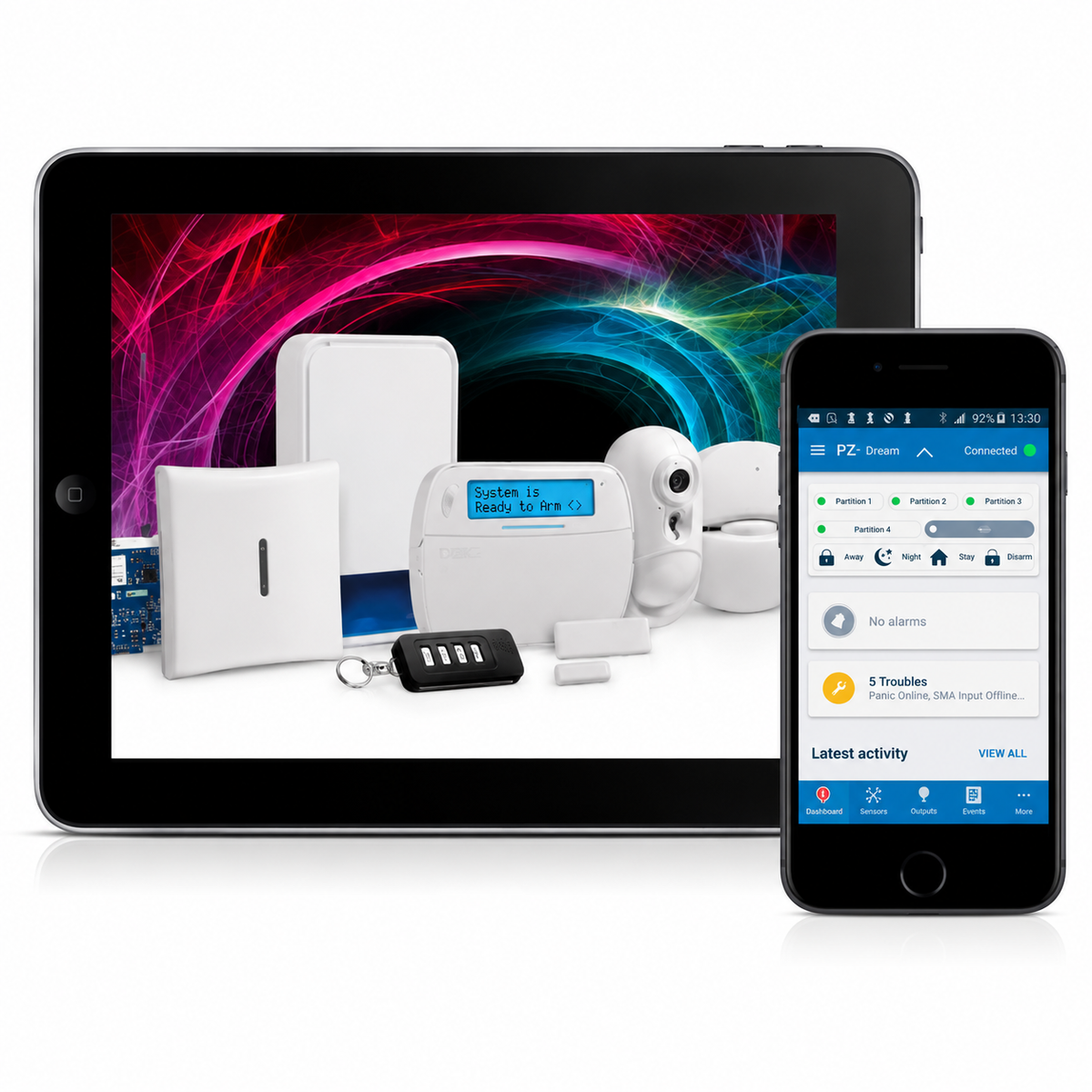 DSC Wired App-Controlled Security نيتورك موديوال للتحكم بالأجهزة السلكية بواسطة أبليكشن